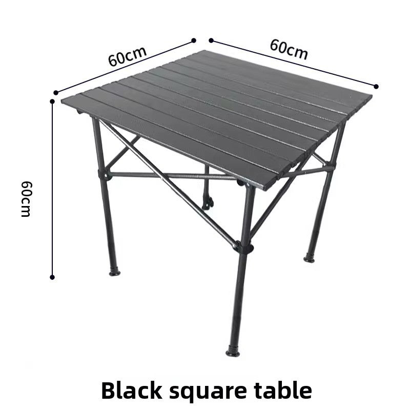 Adjustable Height Outdoor Folding Table