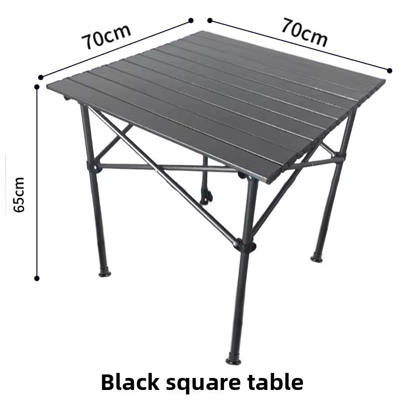Adjustable Height Outdoor Folding Table
