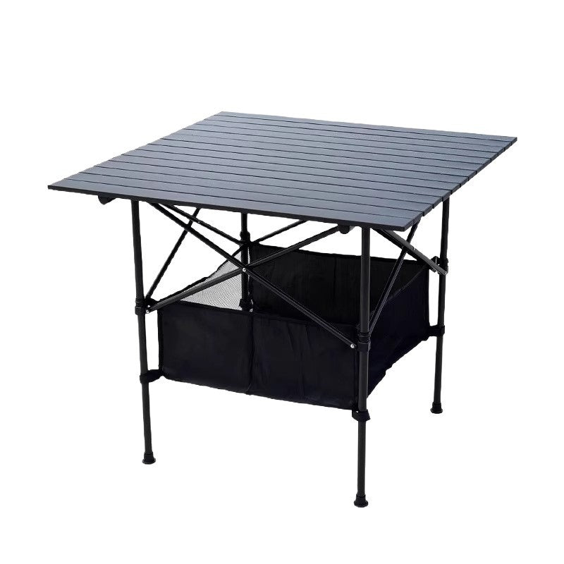 Adjustable Height Outdoor Folding Table