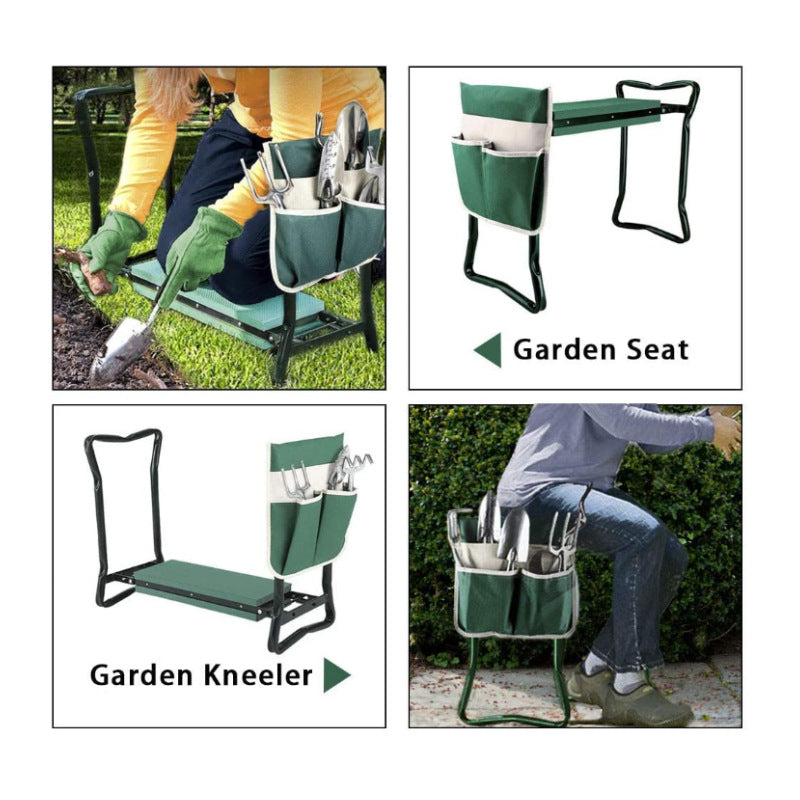 Outdoor folding kneeling pedal